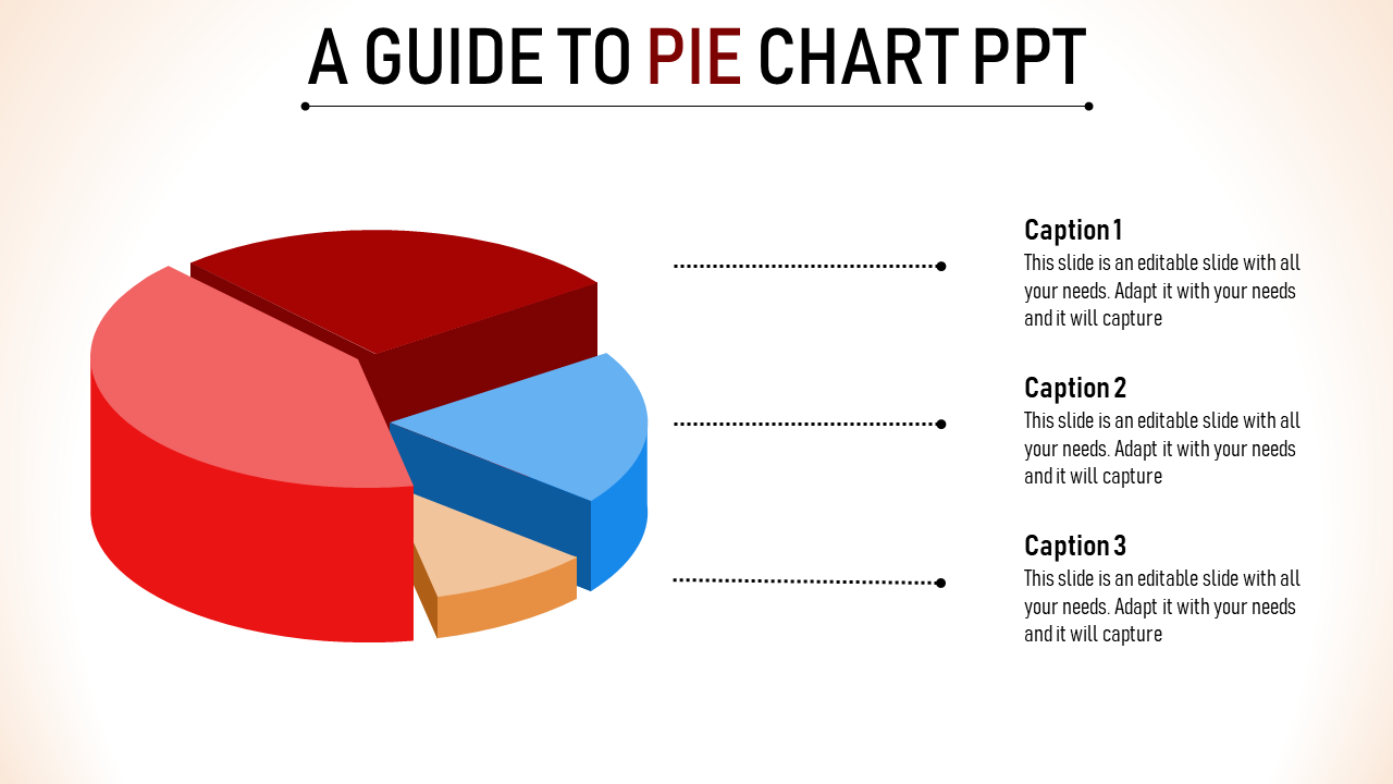 pie chart ppt-A Guide To PIE CHART PPT